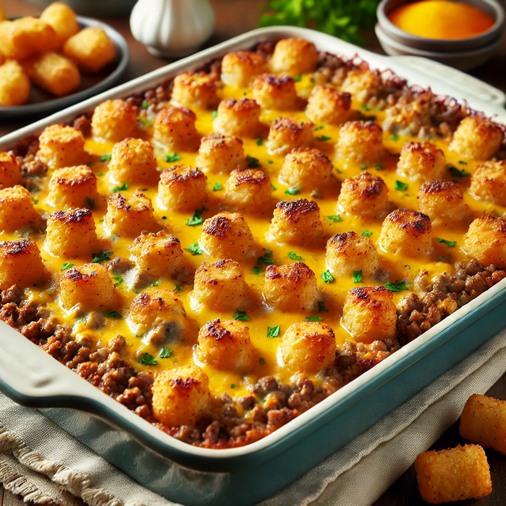 Easy weeknight dinner with tater tots
Creamy and cheesy tater tot casserole recipe
Best homemade tater tot casserole for family
Old-fashioned tater tot casserole like grandma made
Quick and delicious casserole with ground beef and mushroom soup
One-pan tater tot casserole for busy nights