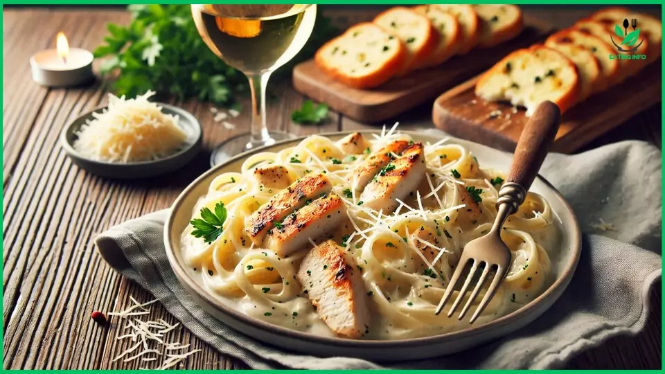Creamy Chicken Alfredo Pasta – Rich, Comforting & Delicious